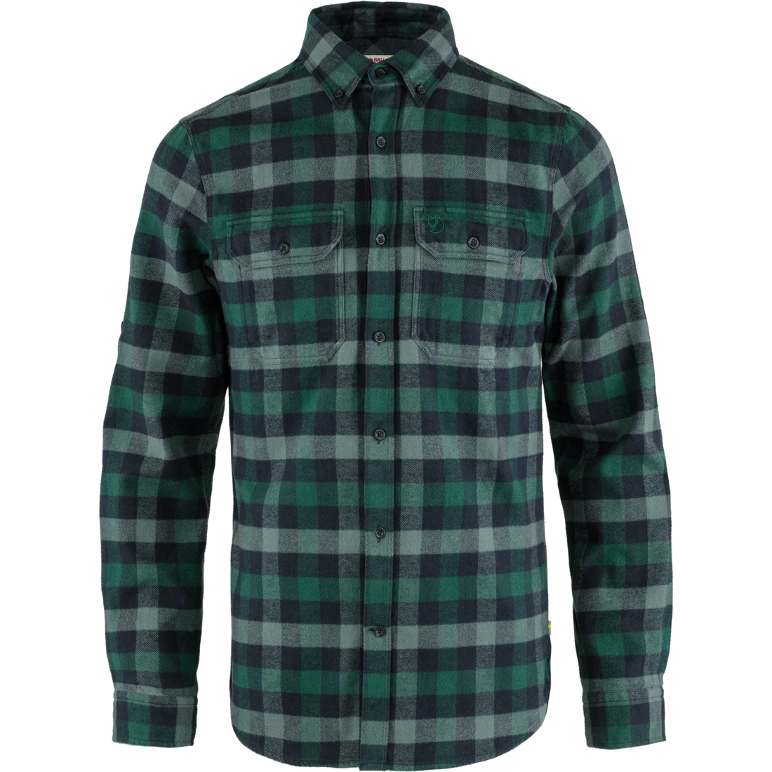 Skog Shirt - Arctic Green/Dark Navy