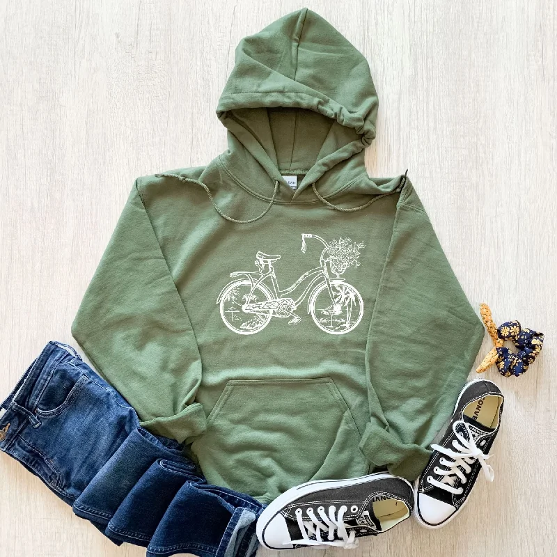 Cruiser Bicycle Sweatshirt - Hoodie or Crewneck *UNISEX FIT*