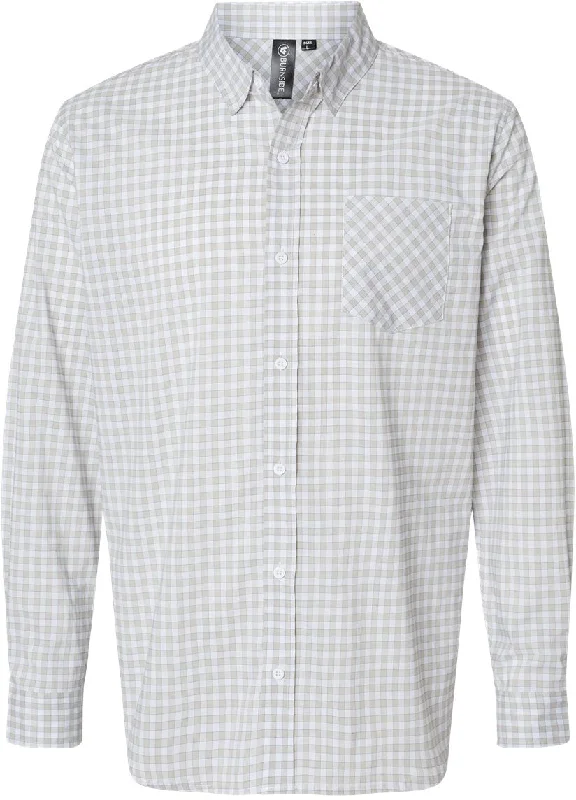 Grey/White Gingham