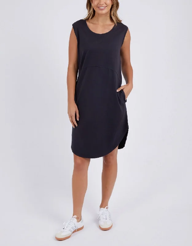 Bungalow Sleeveless Dress - Dark Sapphire