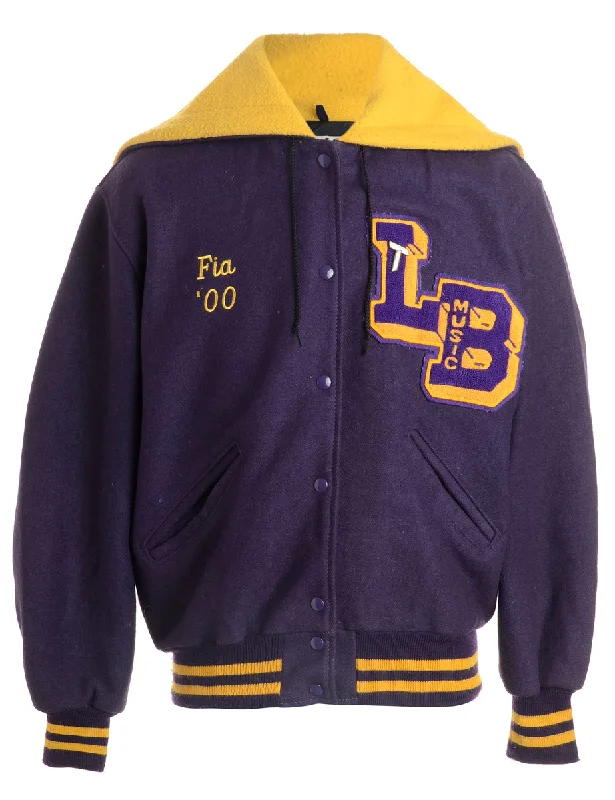 2000s Purple Team Jacket - M