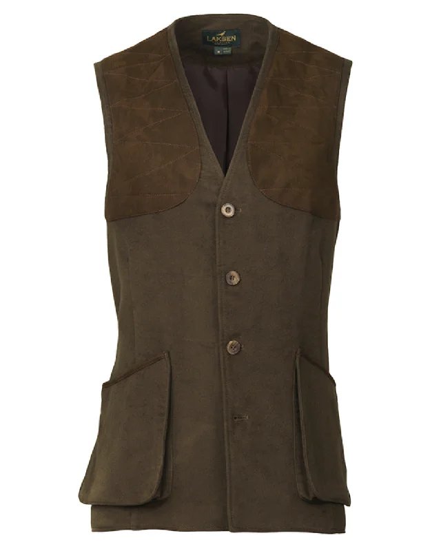 Laksen Belgravia Moleskin Leith Shooting Vest