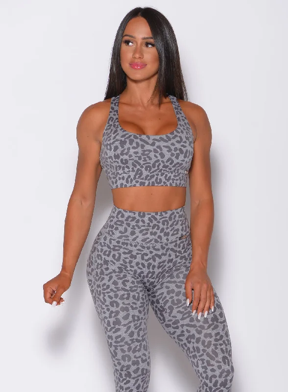 Cheetah Racerback Bra