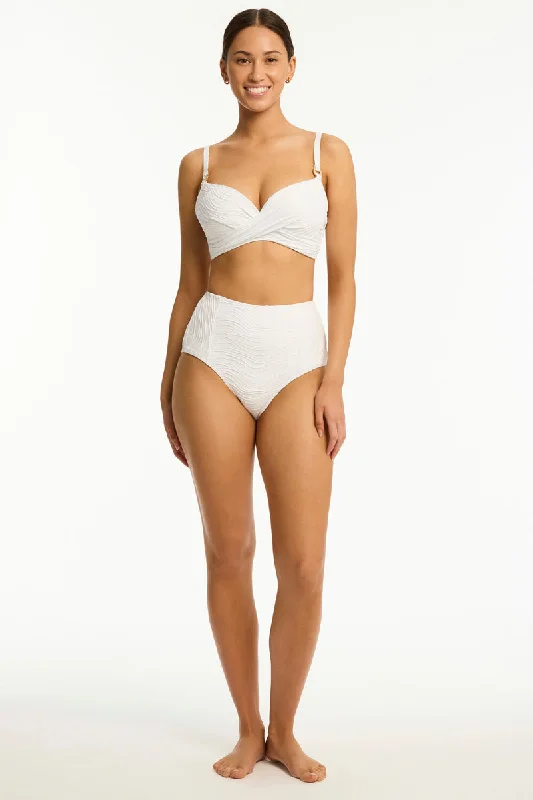 De Soleil Cross Front Moulded Cup Bra