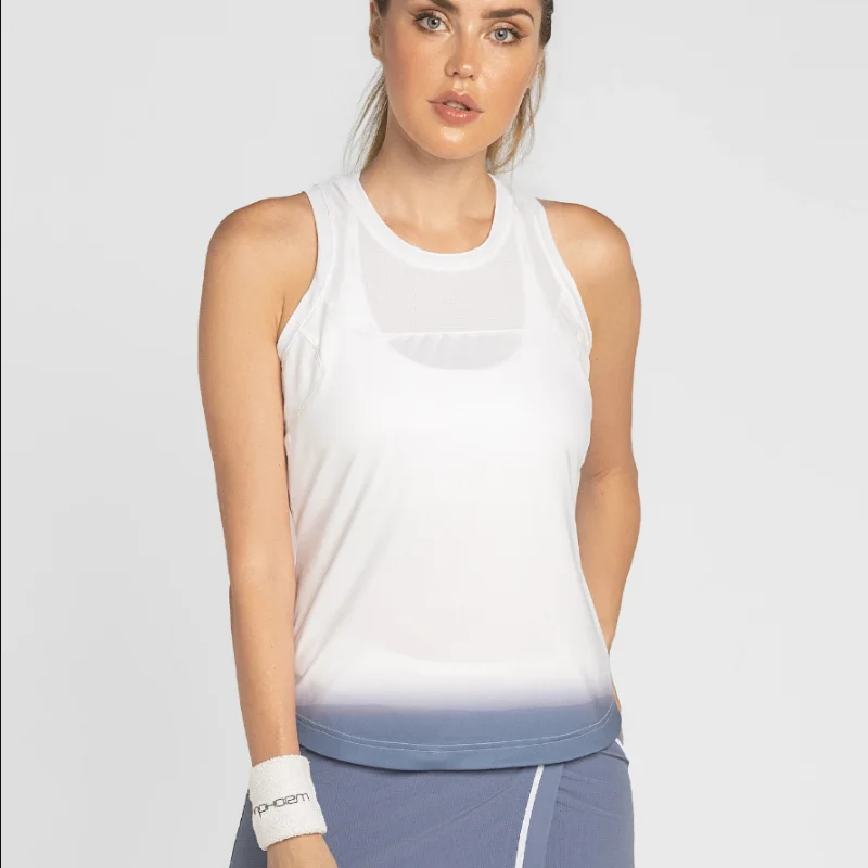 InPhorm Lana Tank - White/Ombre