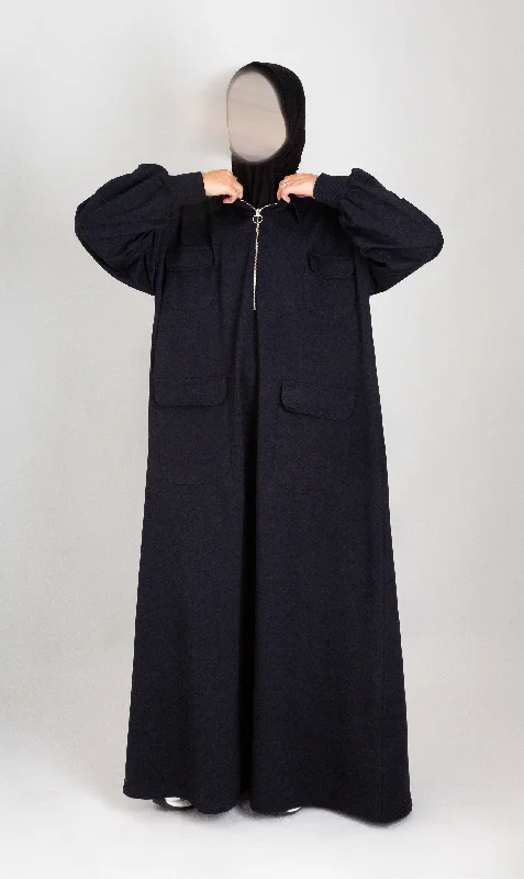 Utility Dress Qalqiya - Navy