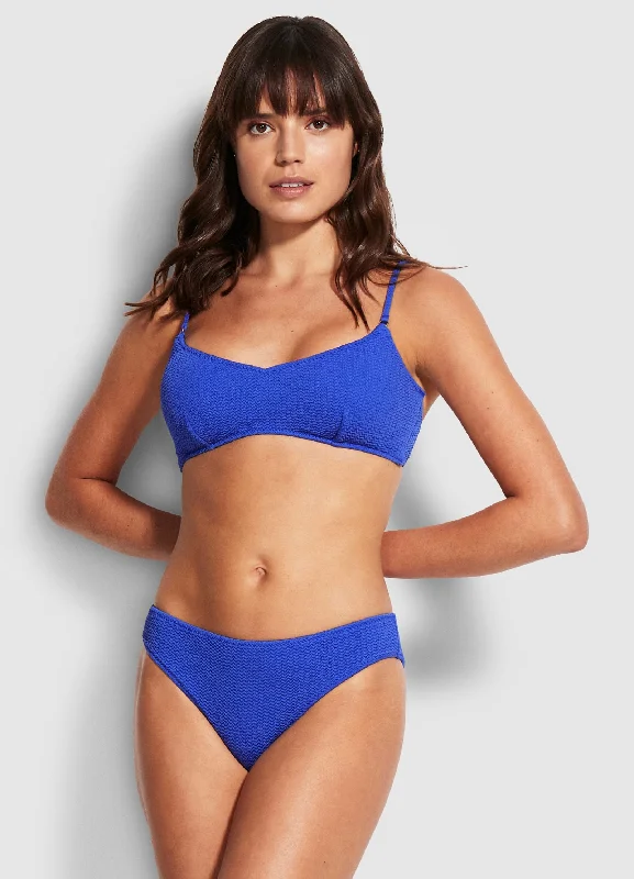 Sea Dive Bralette - Cobalt