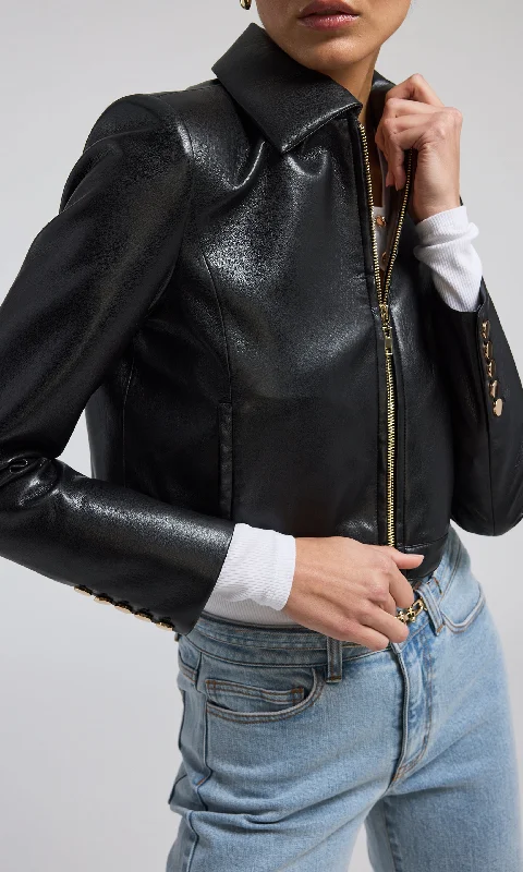 Lola Vegan Leather Jacket