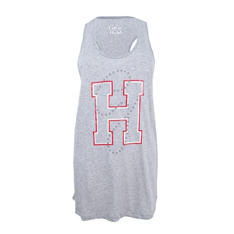 Tommy Hilfiger Women's Cotton Graphic Tank Top Sharp Women's Italian